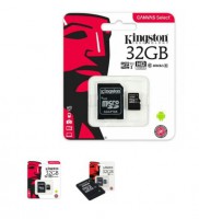 MICRO SD KINGSTONE 32GB CON ADATTATORE SD CLASSE 10