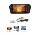 SPECCHIETTO RETROVISORE MONITOR 7'' BLUETOOTH USB SD TFT MP5